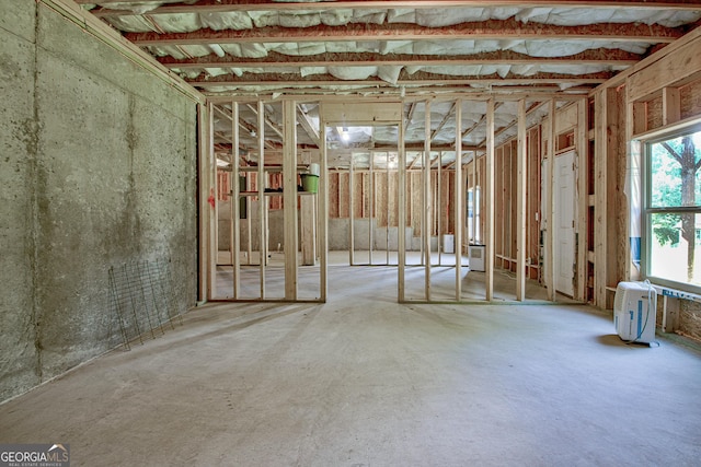 miscellaneous room with water heater