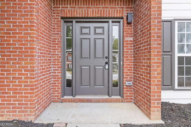 view of property entrance