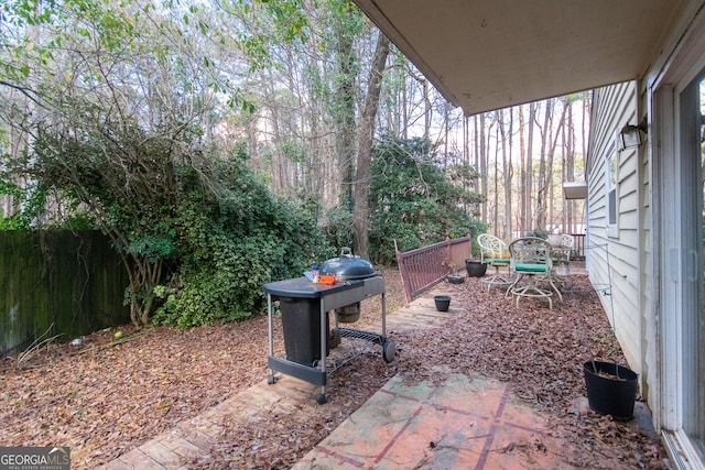 view of patio