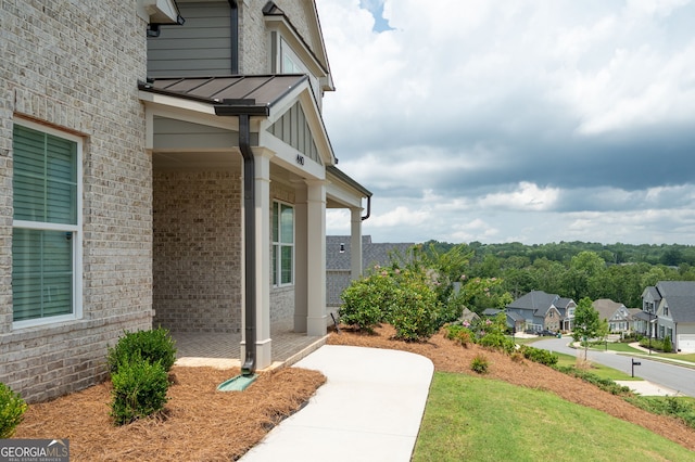 view of side of property