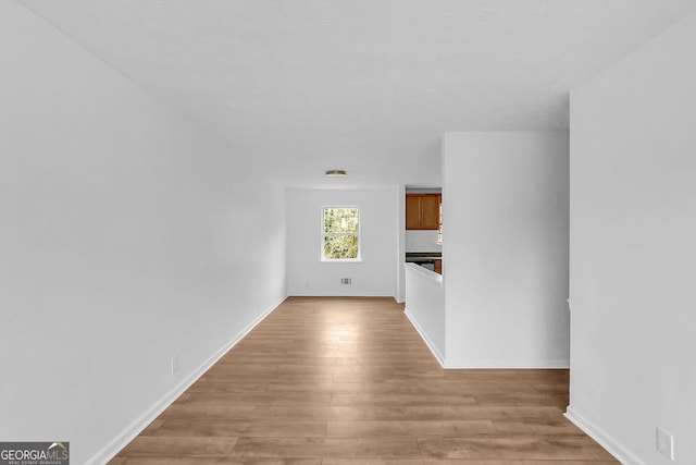 interior space featuring light hardwood / wood-style flooring