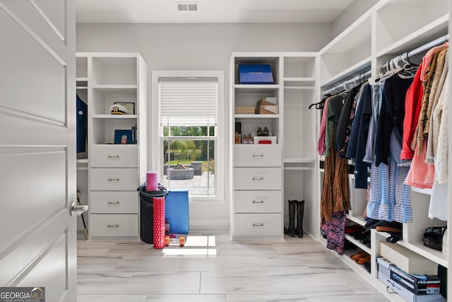 view of spacious closet