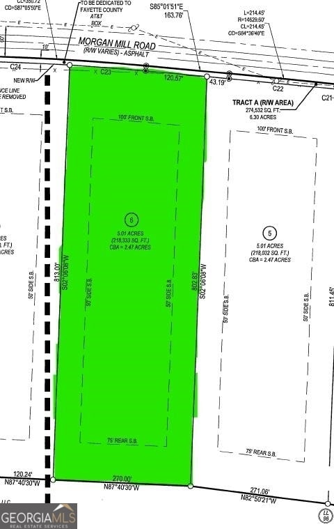 Listing photo 2 for 0 Morgan Mill Rd Lot 6, Senoia GA 30276