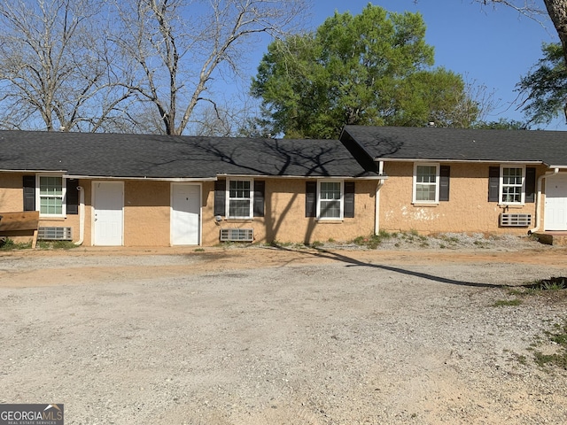 view of ranch-style house