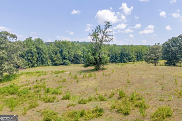 view of nature featuring a rural view