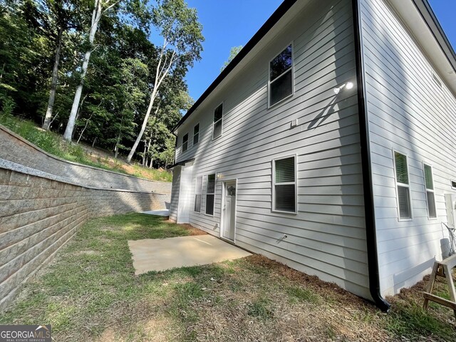 exterior space featuring a patio