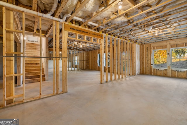 misc room featuring concrete flooring