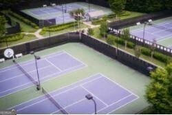 view of tennis court