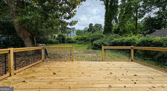 view of deck