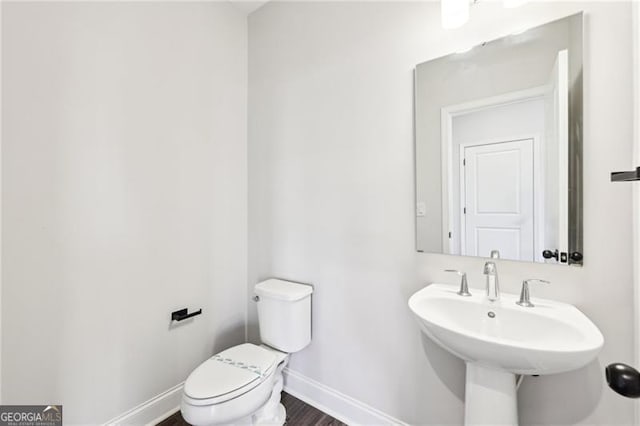 bathroom with toilet