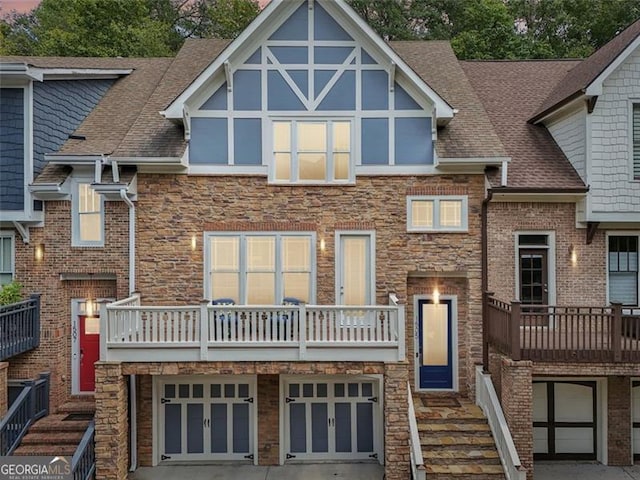 view of rear view of house