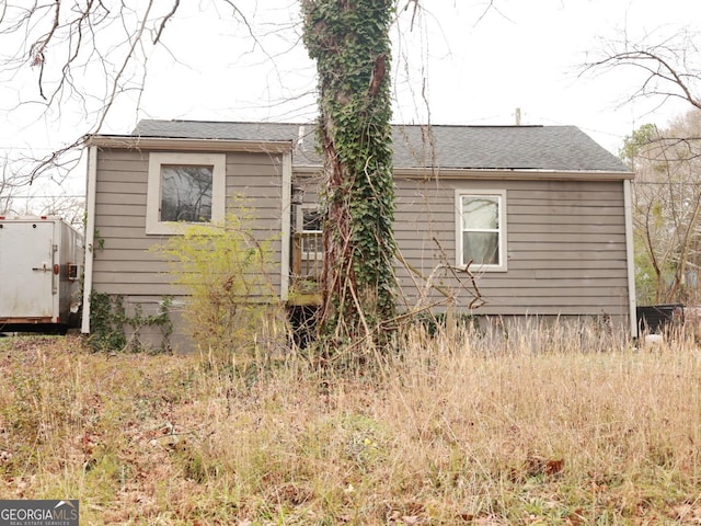 view of side of home