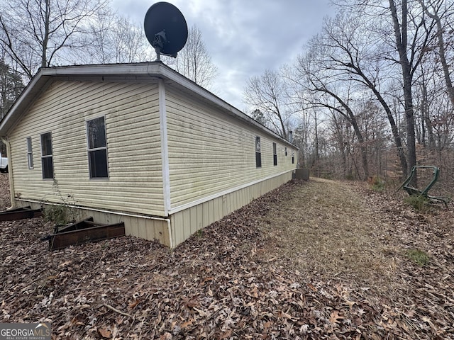 view of property exterior