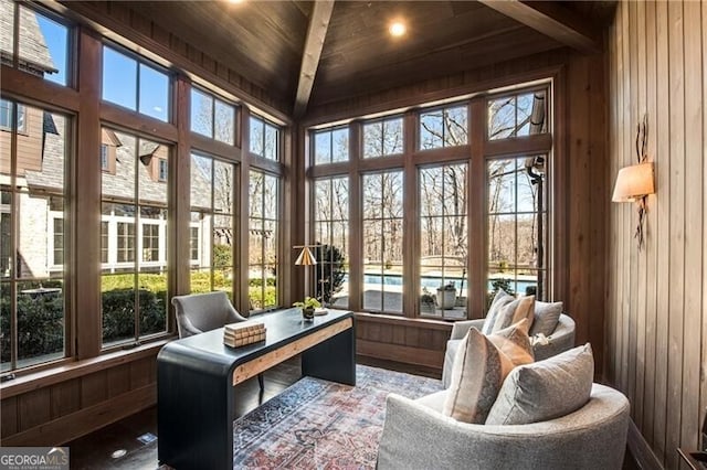 560 Lost River Bnd, Milton, GA 30004 - sunroom / solarium featuring healthy amount of natural light