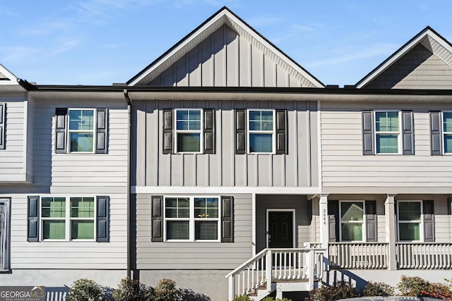 view of townhome / multi-family property