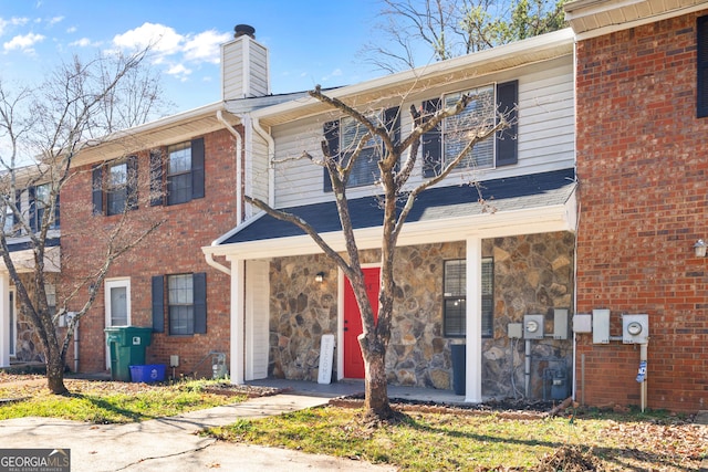 view of townhome / multi-family property