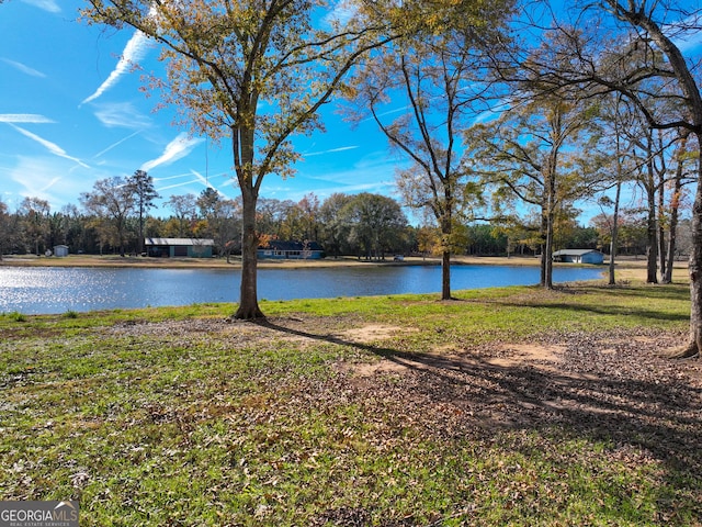 property view of water