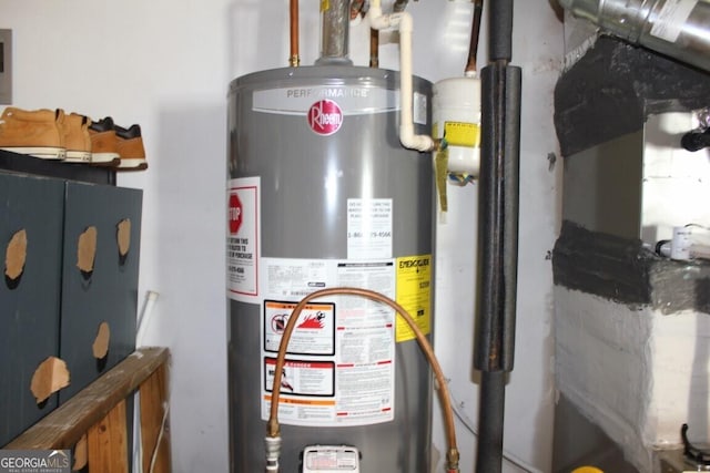 utilities with gas water heater