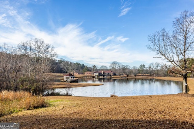 property view of water