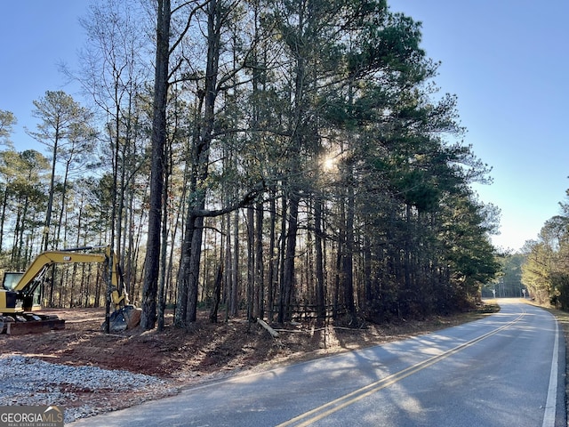 view of road