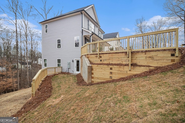 view of front of property with a porch