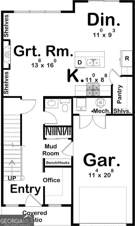 view of layout