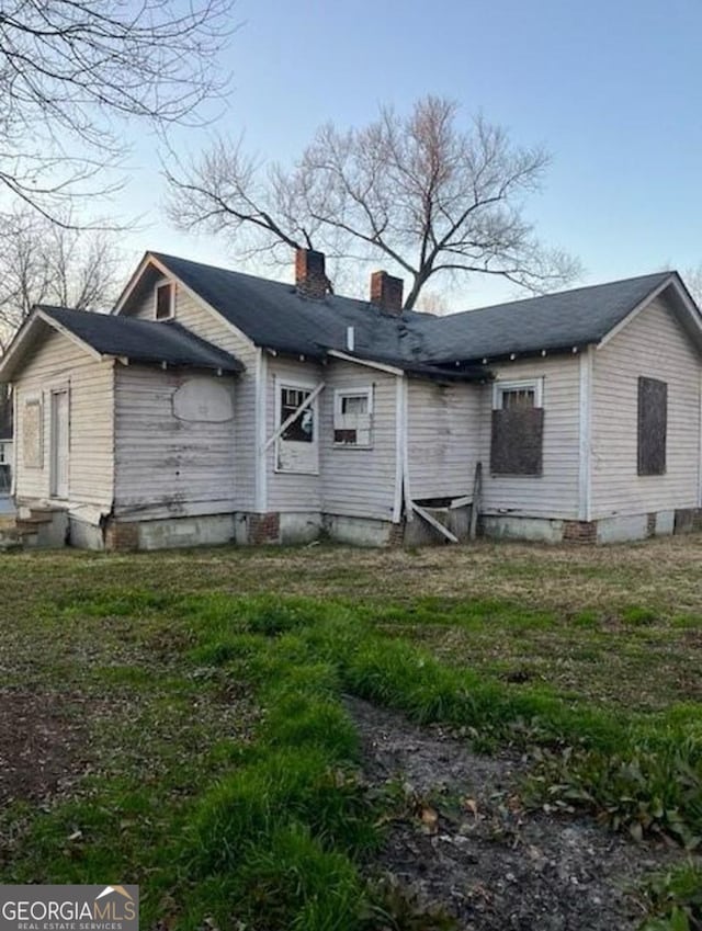 view of back of house