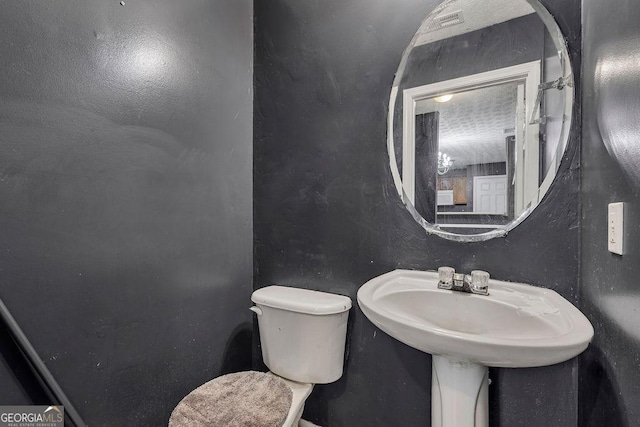 bathroom with toilet