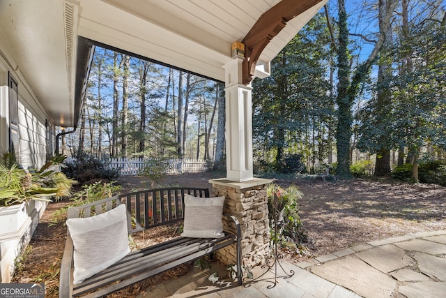 view of patio / terrace