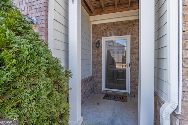 view of entrance to property