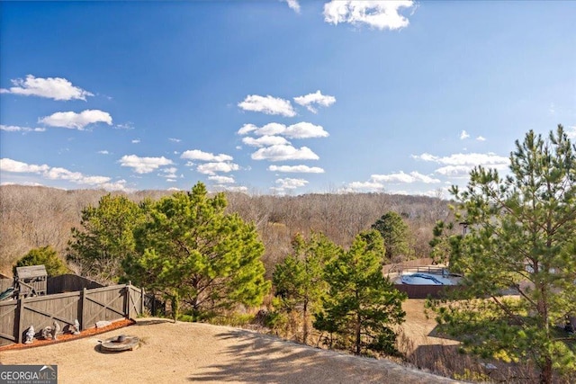 property view of mountains