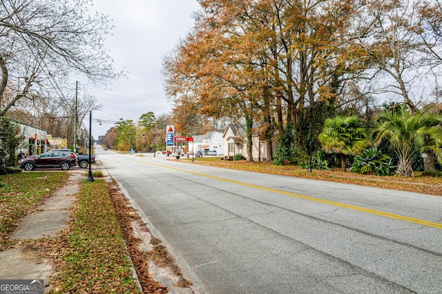 view of street