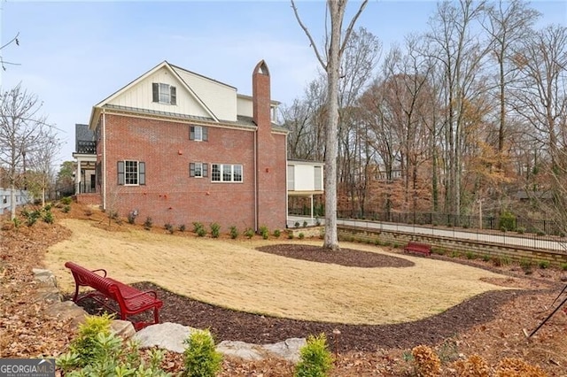 view of rear view of house