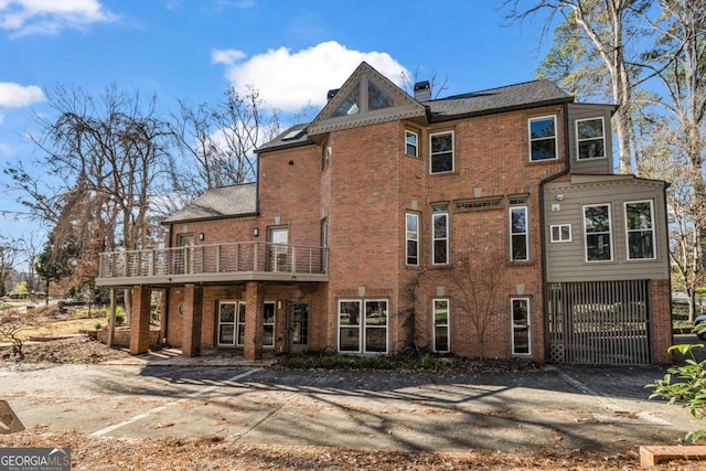 view of back of property