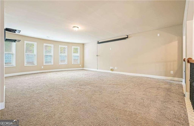 empty room with carpet