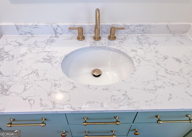 interior details with sink