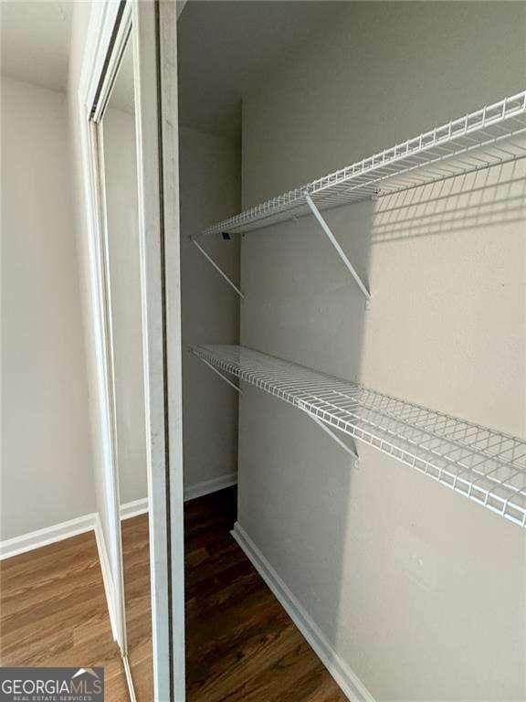 view of closet