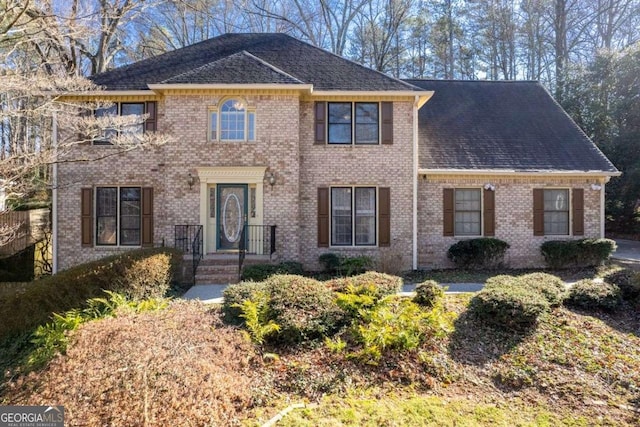 4116 River Cliff Chase SE, Marietta, GA 30067 - view of front of property featuring brick siding and a shingled roof