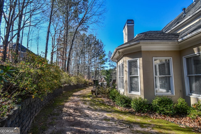 view of side of home