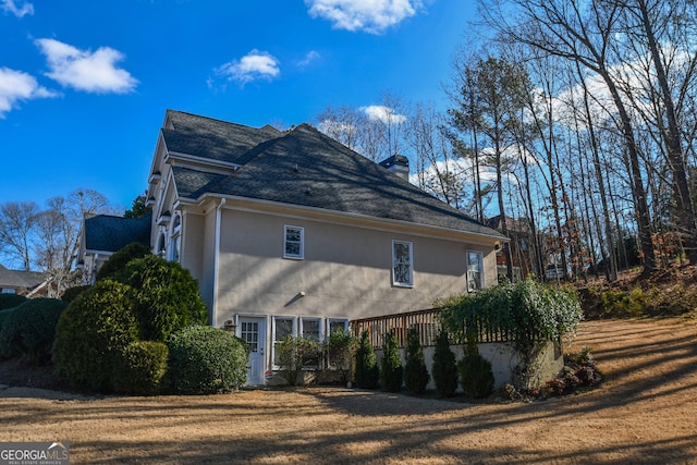 view of property exterior