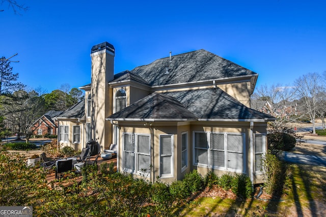 view of rear view of house