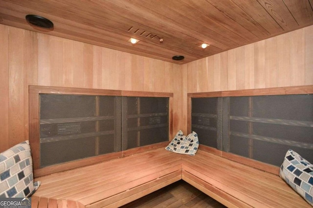 view of sauna / steam room