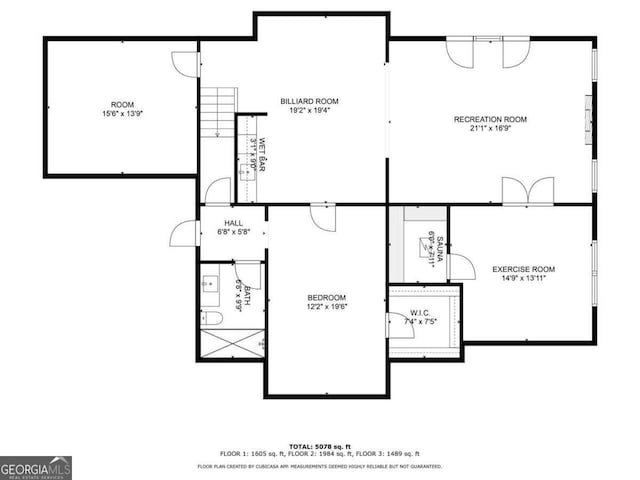 1409 Sheridan Rd NE, Atlanta, GA 30324 - view of property floor plan