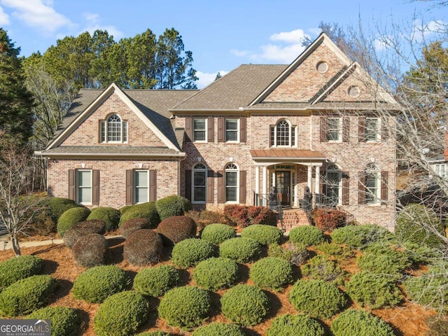 view of colonial-style house