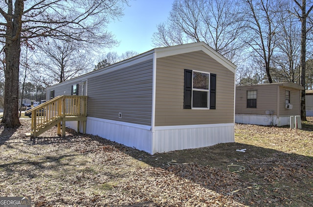 view of property exterior