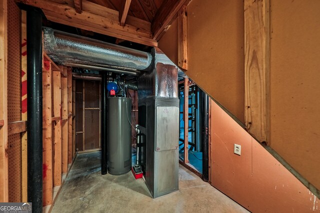 rear view of property featuring a deck and central air condition unit