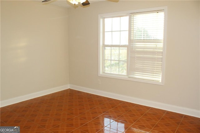 view of empty room