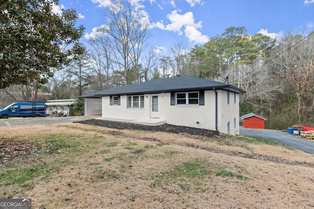 view of ranch-style house