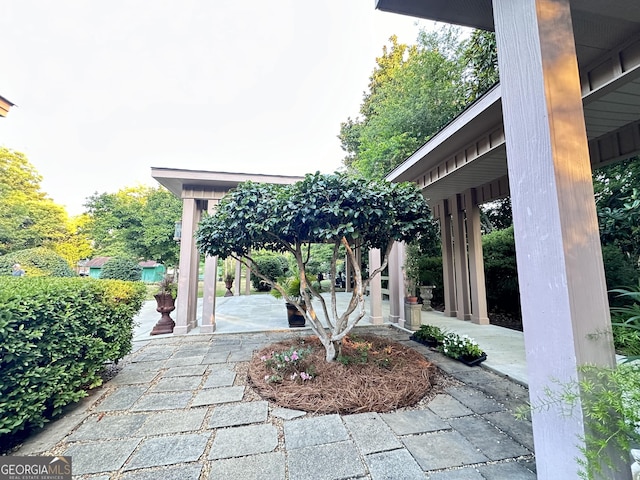 view of patio