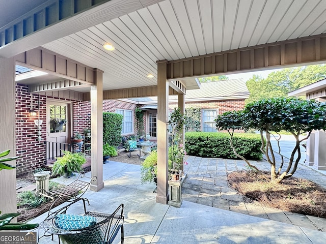 view of patio